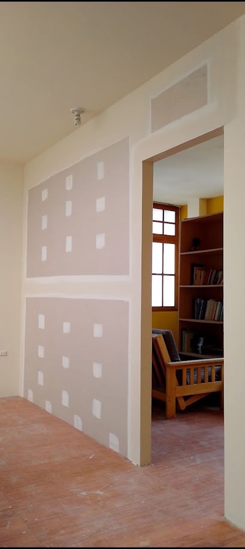 Jointure de placo platre / ratissage/ponçage et peinture — Photos 13